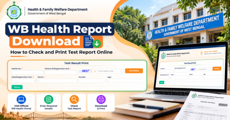 WB Health Report Download 2026: How to Check and Print Test Report ...